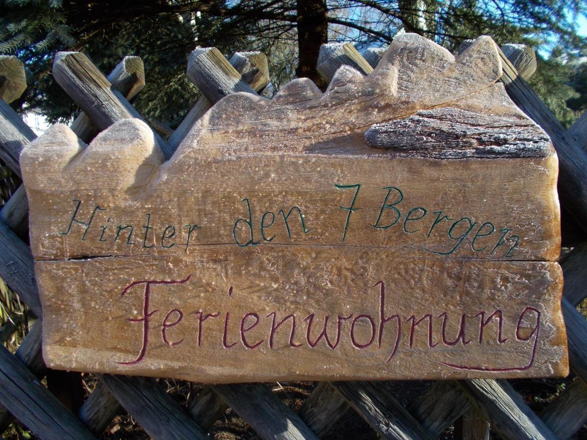 Ferienwohnung "Hinter Den Sieben Bergen" Шварценберг Екстериор снимка